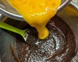 A picture of step 3 of Almond Flour Dried Fruit Dark Chocolate Brownies.