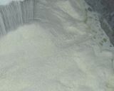 A picture of step 2 of Coconut burfi.