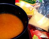 Une image de l'étape 1 de Polenta au velouté de potiron - Halloween.
