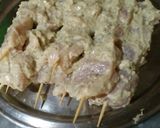 A picture of step 4 of Malai Boti😋.