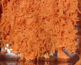 A picture of step 1 of Gajar Halwa Cup cakes.