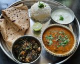A picture of step 18 of Veg lunch thali.