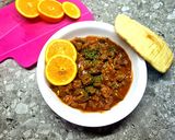 Narancsos marharagu naan kenyérrel recept fázis 4 fotója