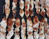 Foto langkah ke 6 dari resep Sate Ayam Indonesia (sate kacang).