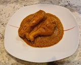 Foto del paso 7 de la receta: Jamoncitos de pollo en salsa de cebolla y berenjena