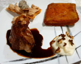 Foto del paso 10 de la receta: Solomillo al papillote, puré de coliflor, y patata rellena