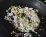 A picture of step 2 of Red Carrot, Peas and Potato Sabzi.