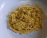 Foto del paso 3 de la receta: Panqueque tibio relleno con banana