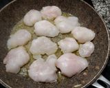 A picture of step 3 of Monkfish Cheeks in Sauce.