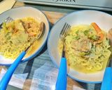 Foto langkah ke 6 dari resep Mie Tek-Tek.