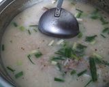 Hình bước làm 9 của món Cháo gà xé