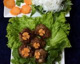 Hình bước làm 3 của món Bún chả mực Hạ Long