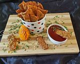 A picture of step 4 of Mango Moong dal Sticks.
