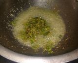 A picture of step 2 of Sarso ka sag.