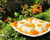 A picture of step 6 of Orange cream pudding.