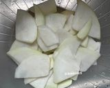 A picture of step 4 of Soy-Pickled Kohlrabi.