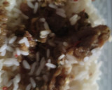 A picture of step 3 of Fried/steam dolman (cabbage roll)🥰.