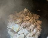 A picture of step 1 of Puchero.