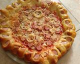Foto langkah ke 4 dari resep Pizza Sosis.