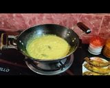 A picture of step 7 of Pabda macher jhal.
