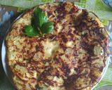 Foto del paso 8 de la receta: Tortilla de papas con queso muzzarella🔝💞💚
