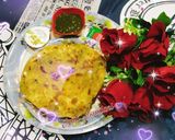 A picture of step 6 of Green peas Paratha.