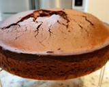 Foto del paso 7 de la receta: Bizcocho de leche condensada y cacao con cobertura de chocolate
