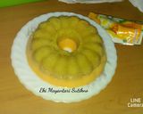 Foto langkah ke 11 dari resep Cake Nutrijell Lapis Puding (Tanpa Mixer Tanpa Oven).