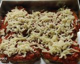 चिकन परमेसन विथ चिली गार्लिक स्पगेटी (chicken parmesan / chilli garlic spaghetti recipe in marathi) रेसिपी स्टेप 12 फोटो 