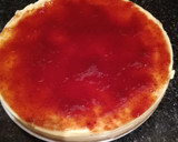 Foto del paso 1 de la receta: Tarta de quesito con chocolate blanco con mermelada de picota