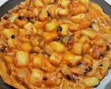 Une image de l'étape 3 de Omelette curcuma paprika fumé tomates..