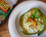 ห่อหมกเขียวหวานปลากะพง วิธีทำสูตร 4 รูป