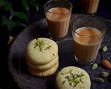 A picture of step 6 of Nankhatai Cookies without Oven.