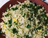 A picture of step 5 of Chinese Egg fried Rice.