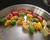 A picture of step 11 of Paneer Pinwheels.