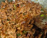 Gambar langkah 5 resipi Daging Goreng Thai.