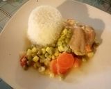 Foto del paso 6 de la receta: Pollo al vino con verduras