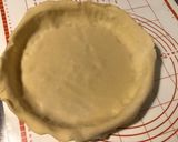 Une image de l'étape 2 de Tarte aux pommes sur lit de compote pommes et noix (pâte brisée aux deux beurres).
