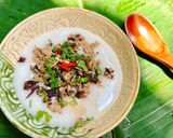 Hình bước làm 4 của món Bánh đúc nóng vị truyền thống