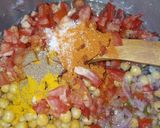 A picture of step 8 of Bihari Chickpeas.