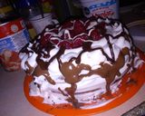Foto del paso 2 de la receta: Torta de chocolate hecha en sartén
