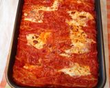 A picture of step 9 of Cannelloni with Ricotta and Spinach.