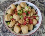 Foto langkah ke 5 dari resep Tahu Cabe Garam.