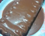 Foto langkah ke 4 dari resep Bronis Coklat Leleh.
