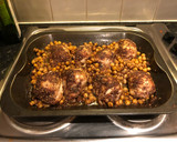 A picture of step 10 of Easy Za’atar Chicken with Chickpeas.