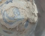 Foto langkah ke 3 dari resep Roti Pasta Ubi Oren Metode Autolisis.
