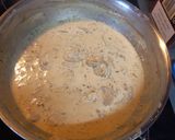 A picture of step 4 of Mushroom Sauce.