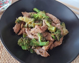 Foto del paso 4 de la receta: Solomillo salteado con brócoli -en microondas y sartén-