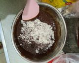 Foto langkah ke 4 dari resep Insert Cheese Fudgy Brownies.
