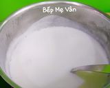 Hình bước làm 2 của món Bánh Trung Thu Rau Câu Nhân Flan